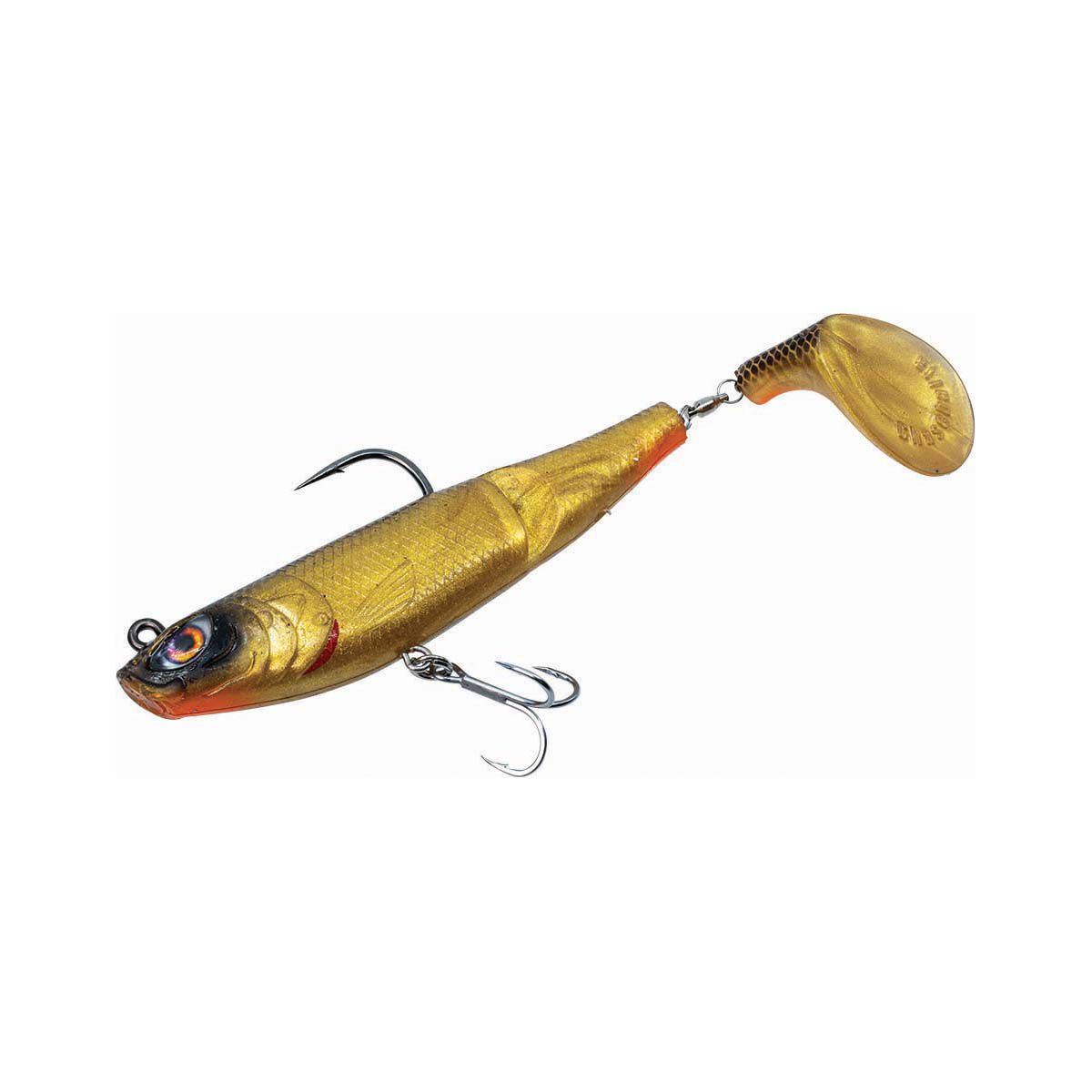 Chasebait Swinger Rigged Soft Plastic Lure Nugget, Nugget, bcf_hi-res